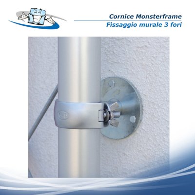 Monsterframe - Attacco murale per Cornice a 3 fori