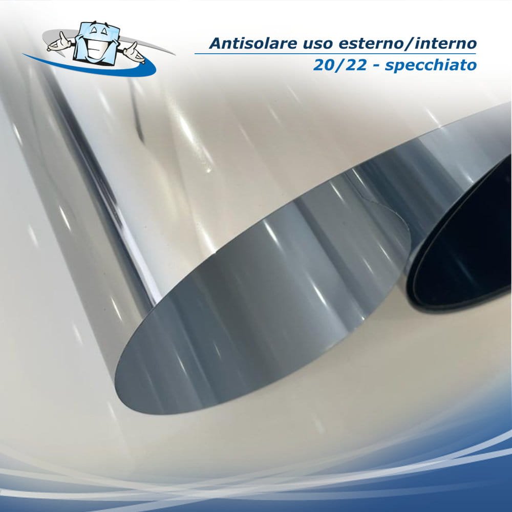 Pellicole specchio per vetri su misura - antisolari riflettenti - uso interno o esterno