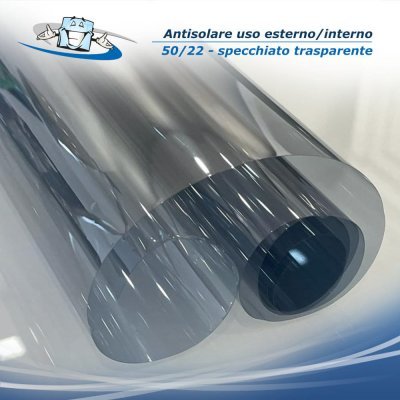 Pellicole specchio per vetri su misura - antisolari riflettenti - uso interno o esterno