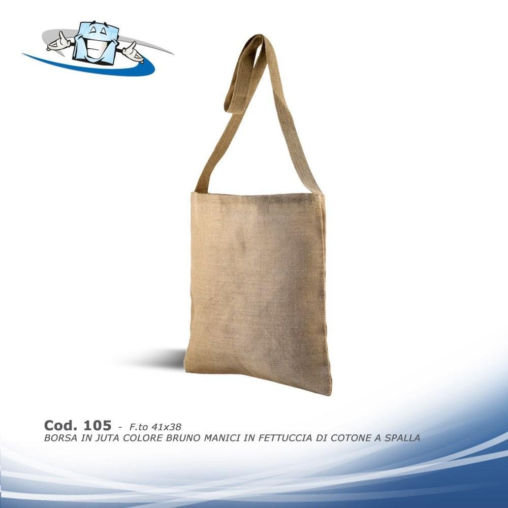 Borse shopping in Juta personalizzabili con il vostro logo disponibili in diversi modelli