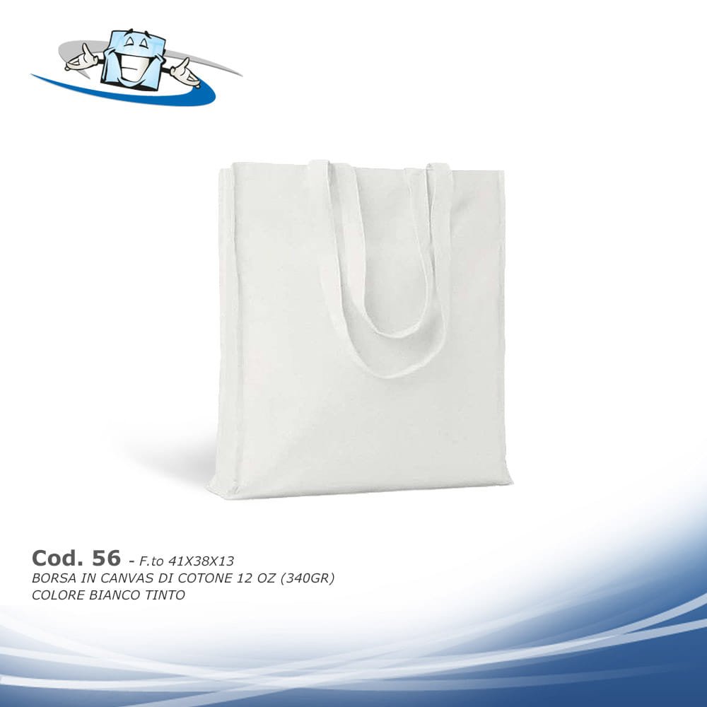 Borse shopping e sacchi in cotone e tela canvas personalizzabili con il vostro logo