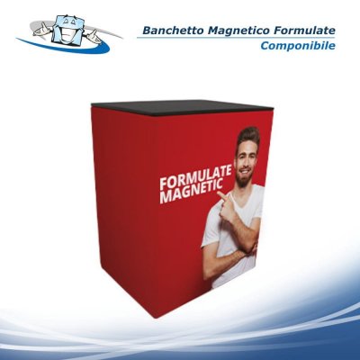 Banchetto Magnetico Formulate per stand, fiere con personalizzazione inclusa