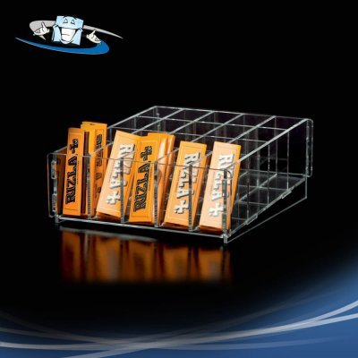 Dispenser cartine/cards alveolare per oggetti di vario tipo in plexiglass