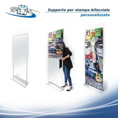 Sako - supporto per stampa bifacciale personalizzata su tessuto elastico