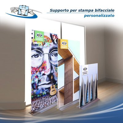 Sako - supporto per stampa bifacciale personalizzata su tessuto elastico