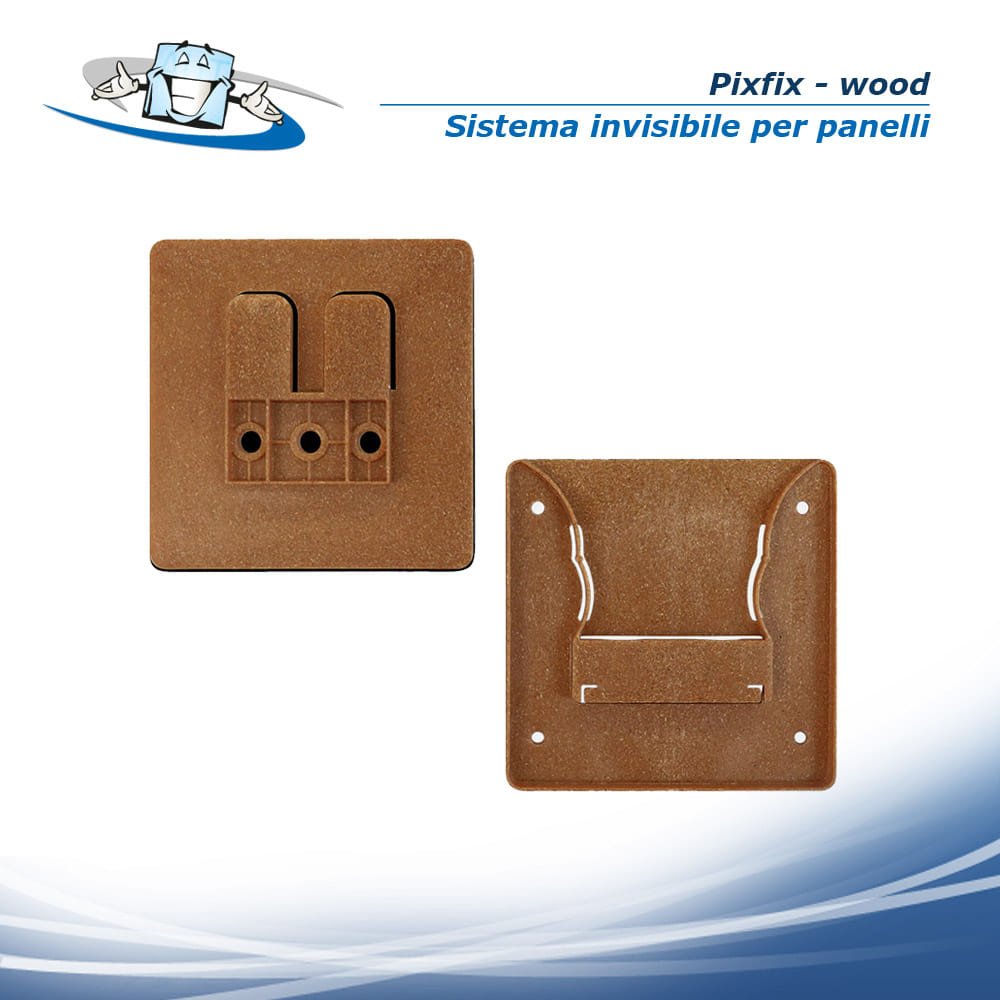 Pixfix - Sistema di fissaggio invisibile per pannelli
