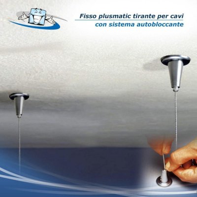 Fisso Plusmatic - Tirante per cavi con sistema autobloccante