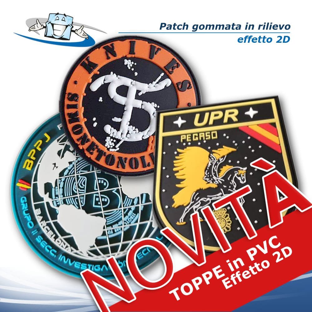 copy of CON TERMOADESIVO - Patch Ricamate Personalizzate