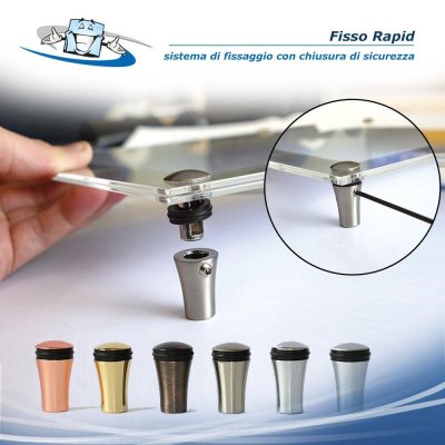 Fisso Rapid - Sistema di fissaggio con chiusura di sicurezza