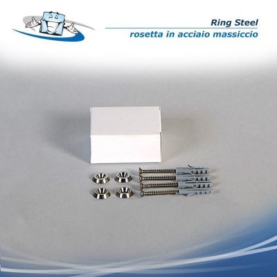 Fisso Ring - Steel sistema a vite in acciaio