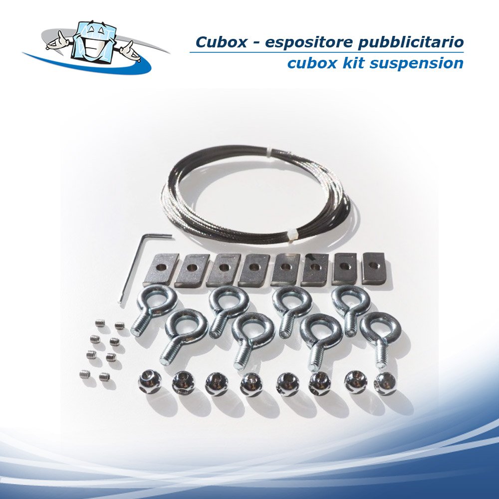 Cubox - Espositore pubblicitario a forma di cubo in 3 formati con personalizzazione inclusa