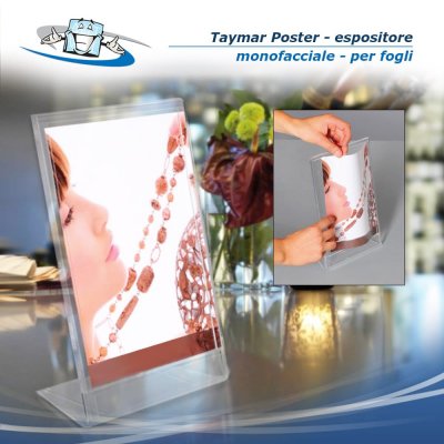 Taymar Poster - Espositore da banco - monofacciale per fogli