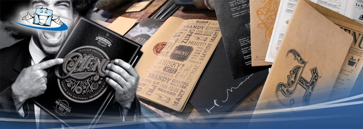 Porta menu Custom interamente personalizzati con il tuo logo