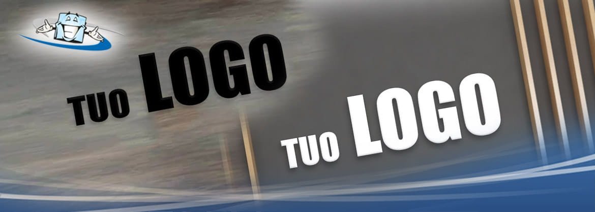 Scritte e Loghi 2D personalizzabili